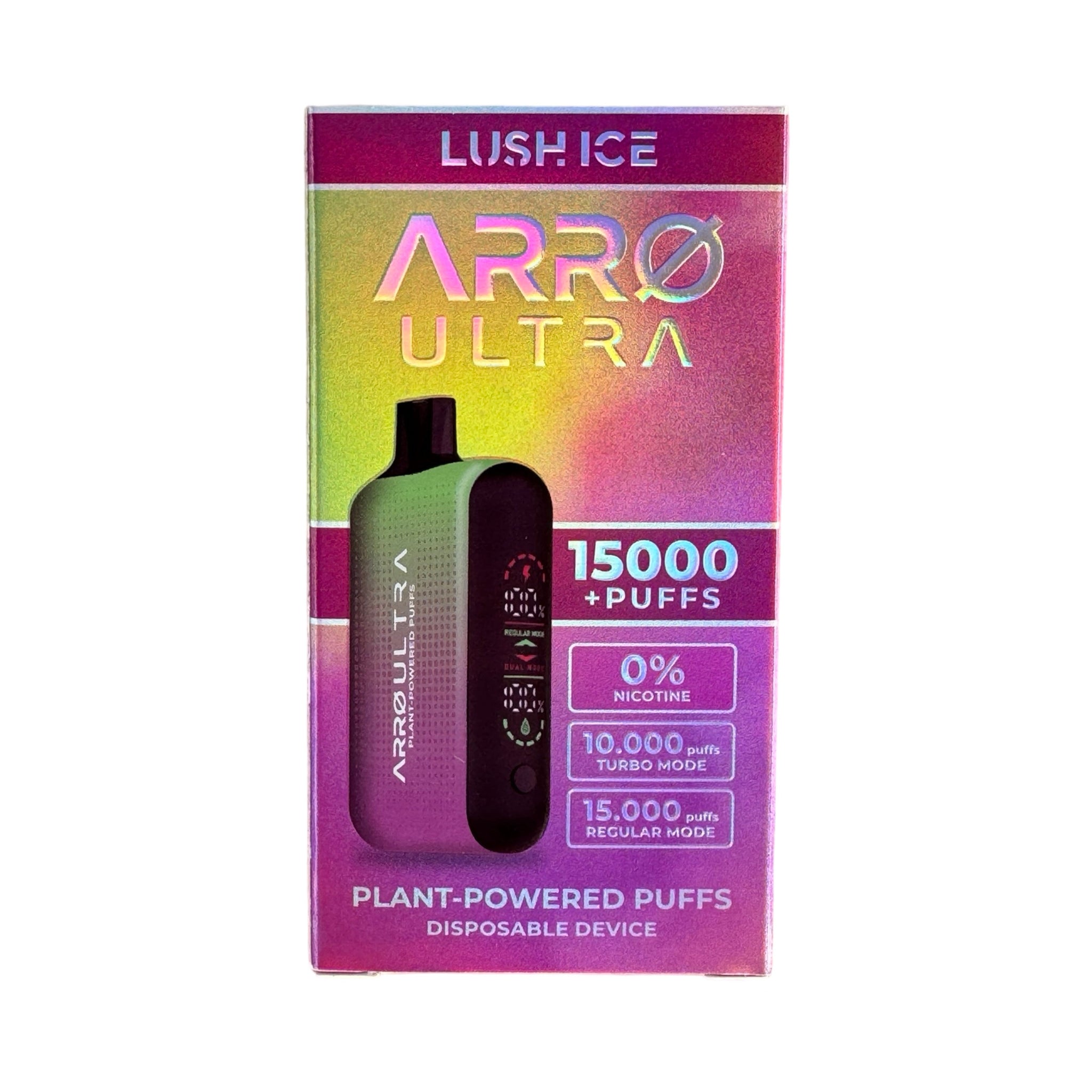 Lush Ice - Arro Ultra 15000 - Zero Nicotine Vape Device Lush Ice - Arro Ultra 15000 - Zero Nicotine Vape Device