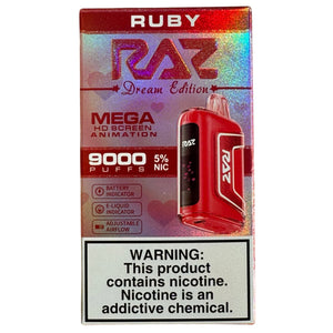 Ruby (Fraise Framboise Cerise) - RAZ TN9000