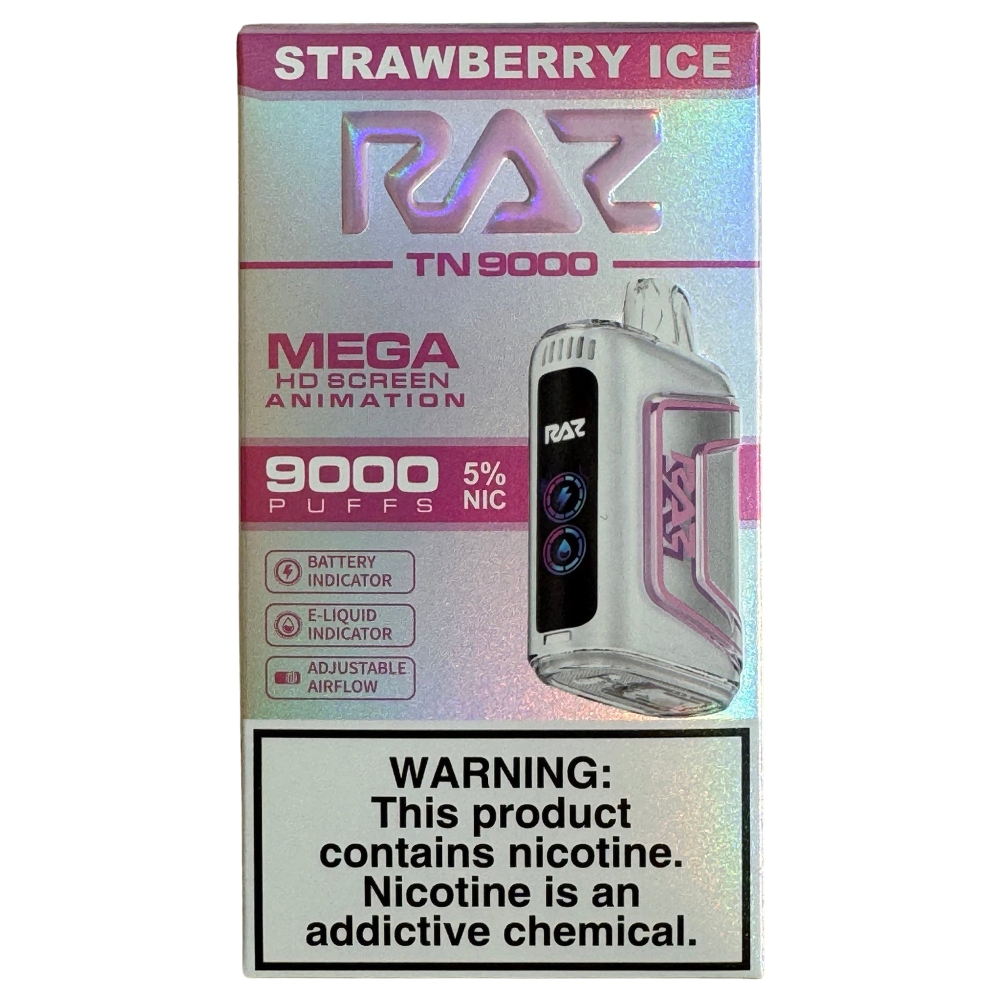 Strawberry Ice - RAZ TN9000 Strawberry Ice - RAZ TN9000