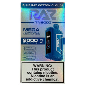 Blau Raz Baumwolle Cloudz - RAZ TN9000