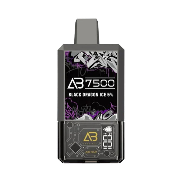 Black Dragon Ice - Air Bar AB7500 - 8500 Puff Vapes