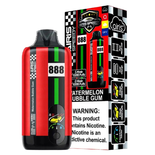 Watermelon Bubble Gum - Airis - Speedy 15000 - 15k Vapes