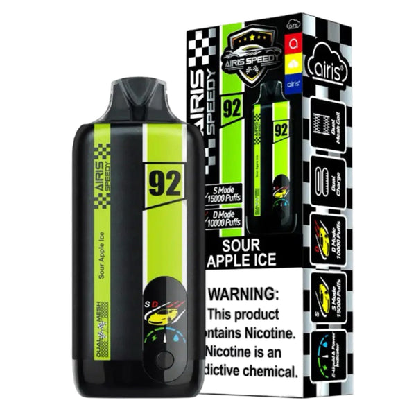 Sour Apple Ice - Airis - Speedy 15000 - 15k Vapes