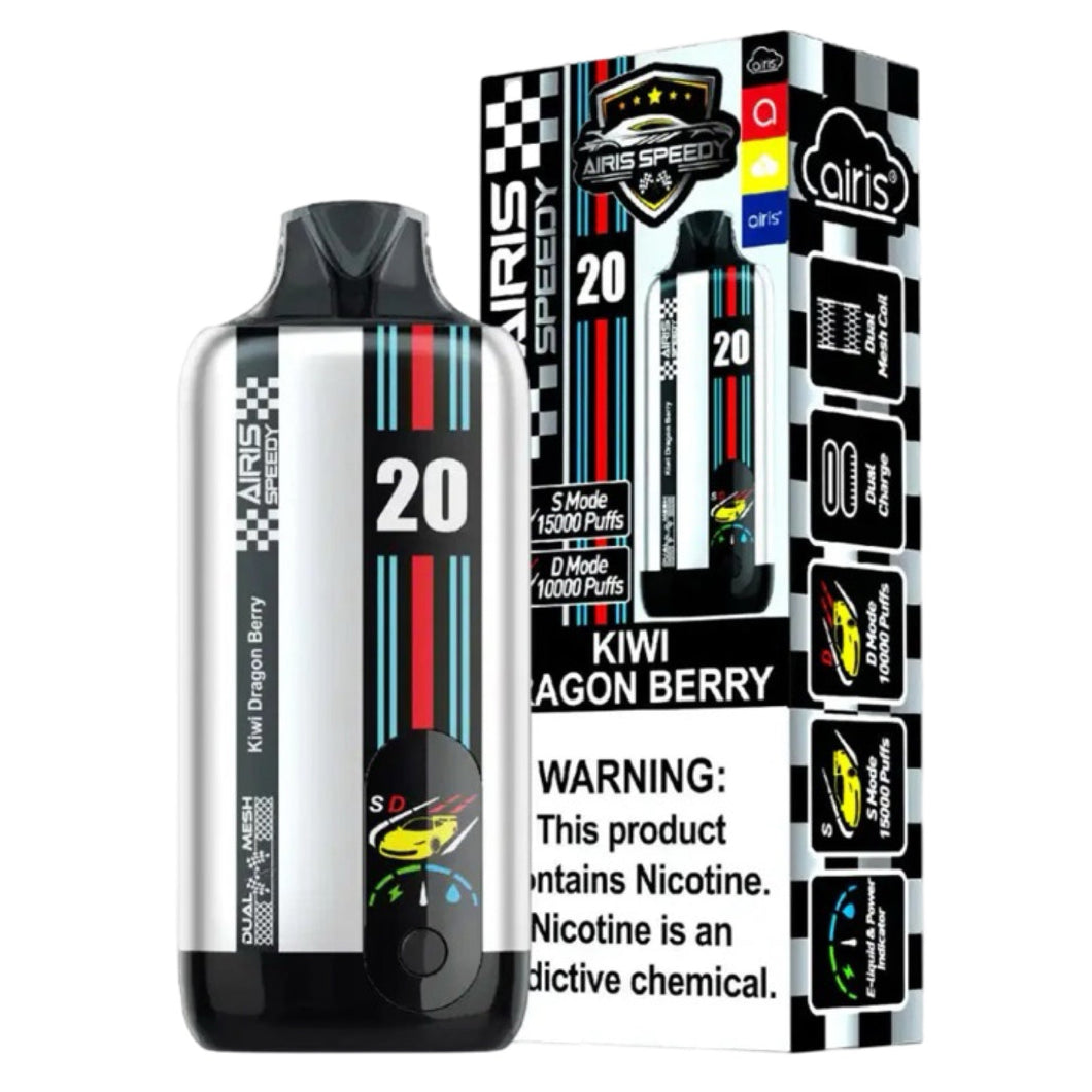 Kiwi Dragon Berry Vape | Disposable Vape Airis Speedy 15000 Kiwi Dragon Berry Vape | Disposable Vape Airis Speedy 15000