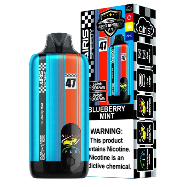 Blueberry Mint - Airis - Speedy 15000 - 15k Vapes