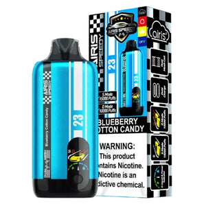 Blueberry Cotton Candy | Disposable Vape Airis Speedy 15000 Blueberry Cotton Candy | Disposable Vape Airis Speedy 15000