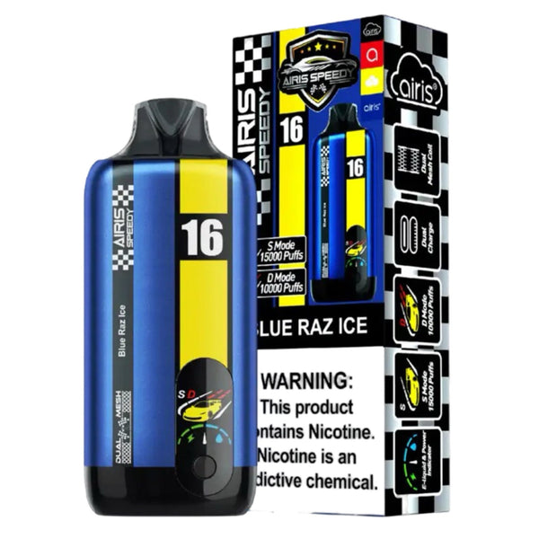 Blue Razz Ice - Airis - Speedy 15000 - 15k Vapes