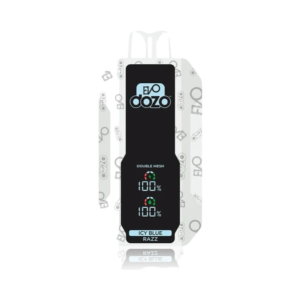 Icy Blue Razz - EVO x Dozo MM18000 - Big Puff Vapes