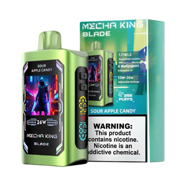 Sauer Apfel Bonbon - Mecha König - Klinge 25000 - 25K Vapes