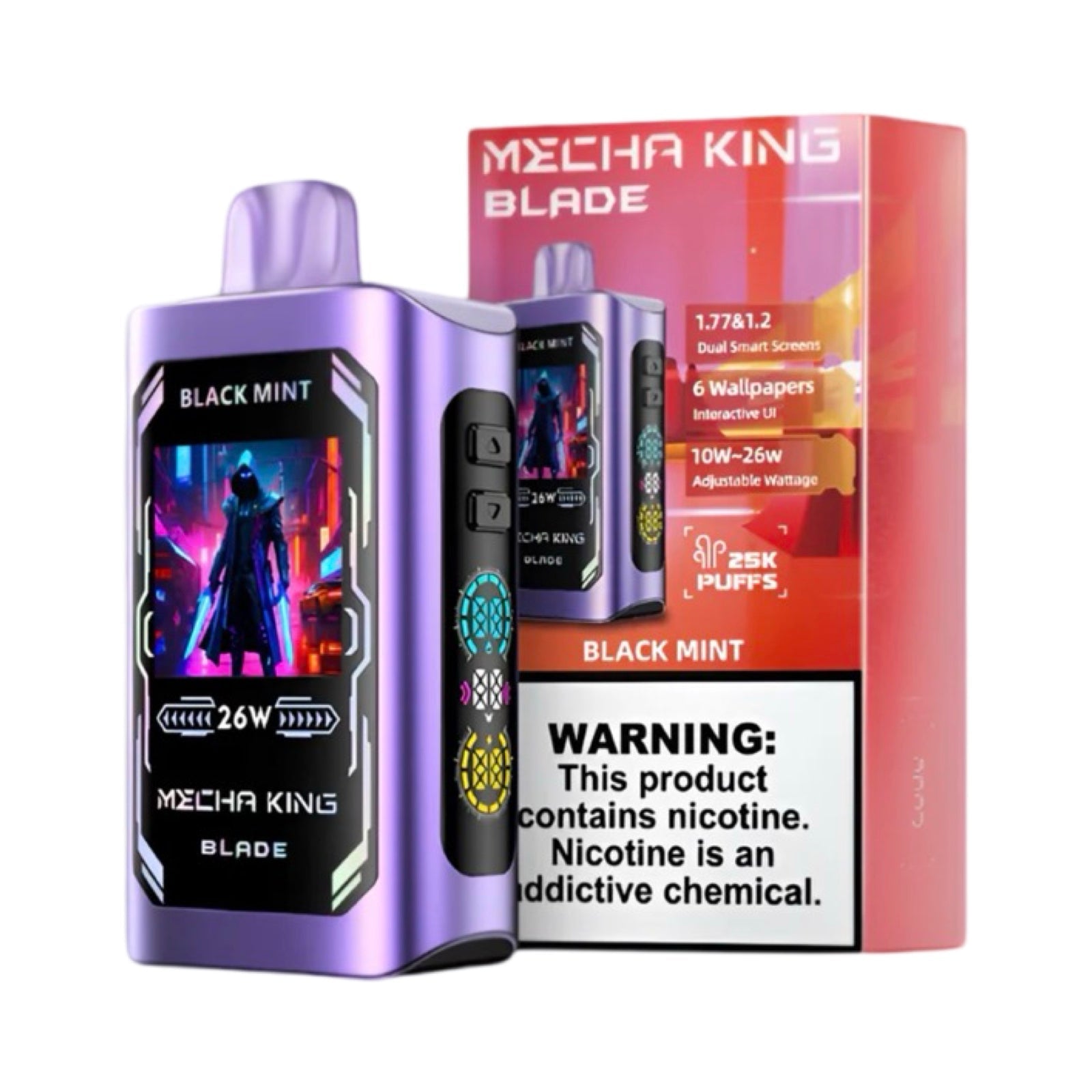 black mint vape flavor BLACK MINTZ GEEK BAR PULSE