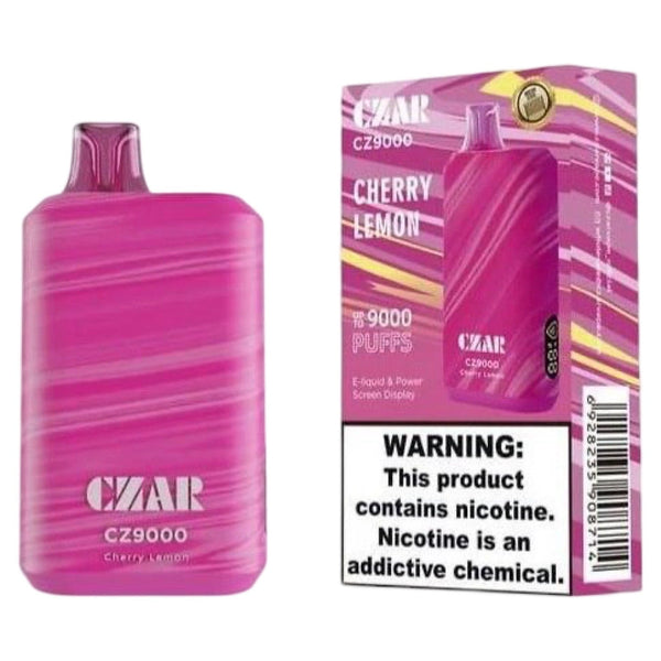Cherry Lemon - CZAR CZ9000 - 8500 náustkových vape zariadení