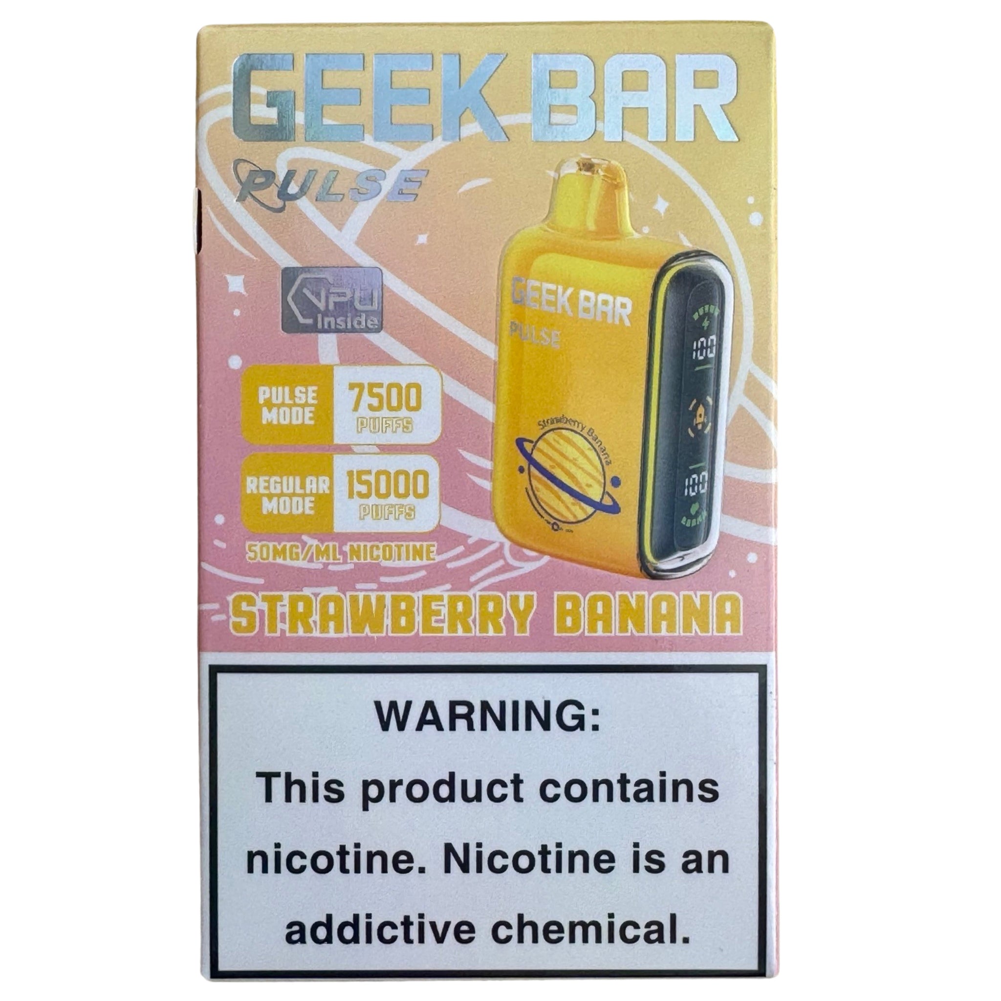 Strawberry Banana Geek Bar Pulse 15000 | Vaping VapeSale24 Strawberry Banana Geek Bar Pulse 15000 | Vaping VapeSale24