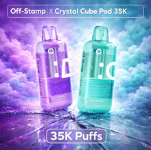 Indlæs billede i gallerifremviser, Off-Stamp X Crystal Cube Pod 35K
