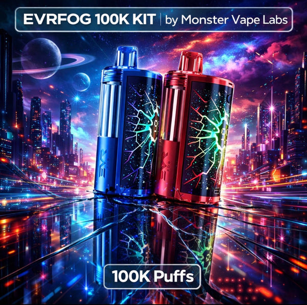 EVRFOG 100K Refillable Disposable KIT - Best Sellers