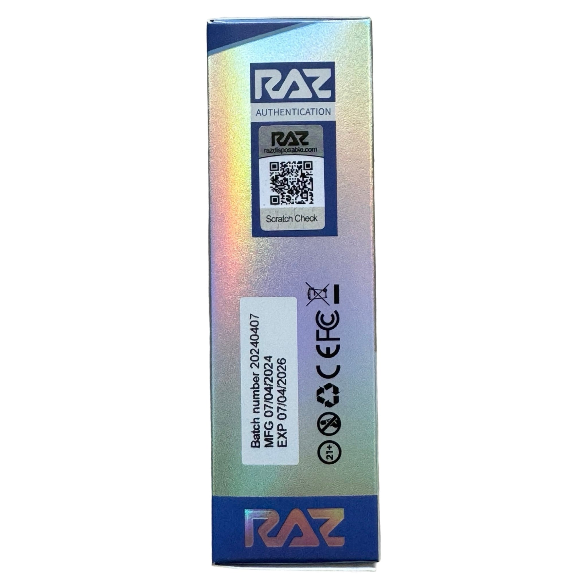 Iced Blue Dragon - RAZ DC25000 Disposable Vape Device Iced Blue Dragon - RAZ DC25000 Disposable Vape Device