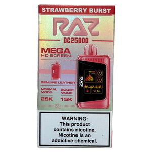 Strawberry Burst - RAZ DC25000: Ultimate Vaping Delight Strawberry Burst - RAZ DC25000: Ultimate Vaping Delight