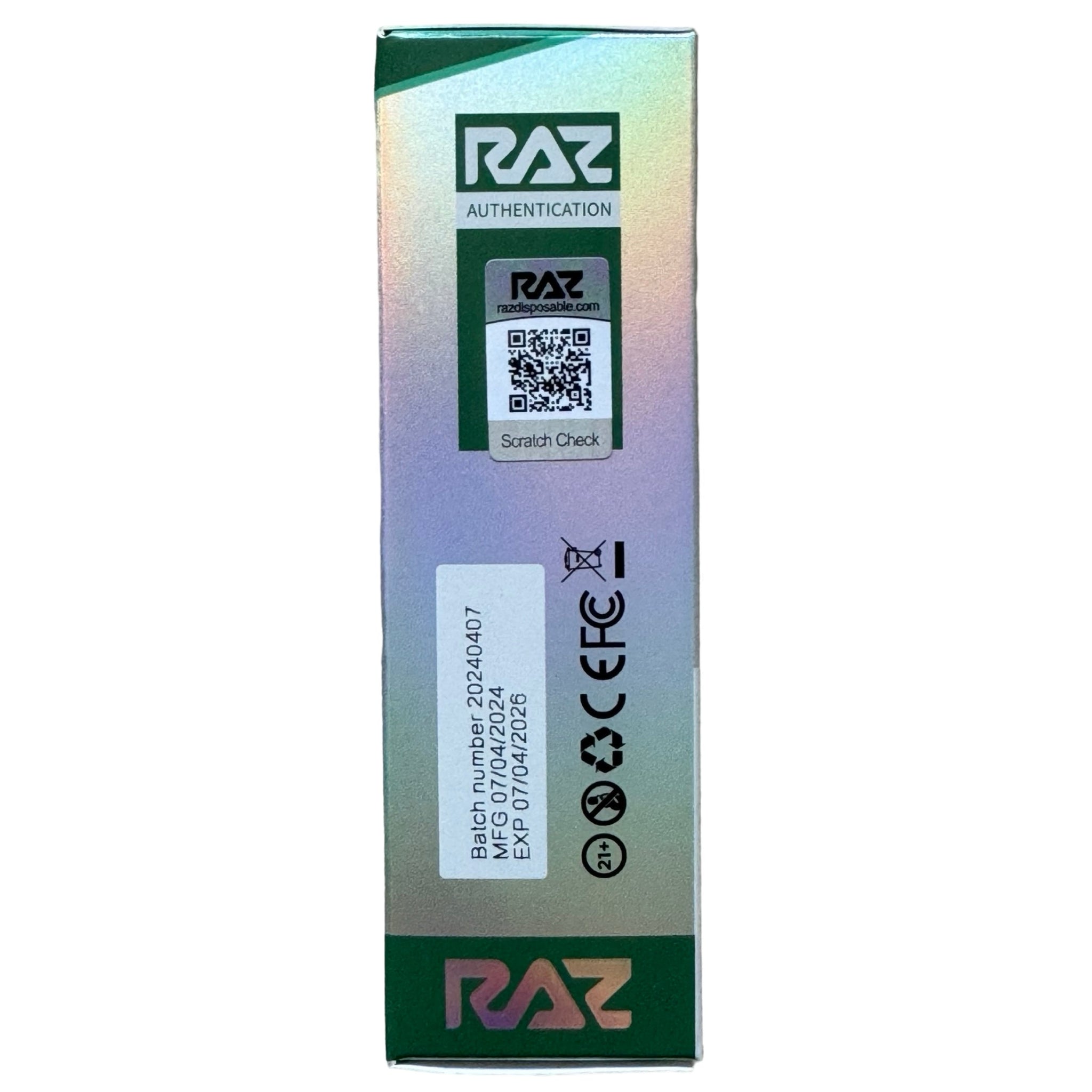 Wintergreen - RAZ DC25000: Long-Lasting Vape Experience Wintergreen - RAZ DC25000: Long-Lasting Vape Experience