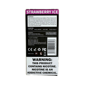 Strawberry Ice - Luffbar Saaie Tijger 25000