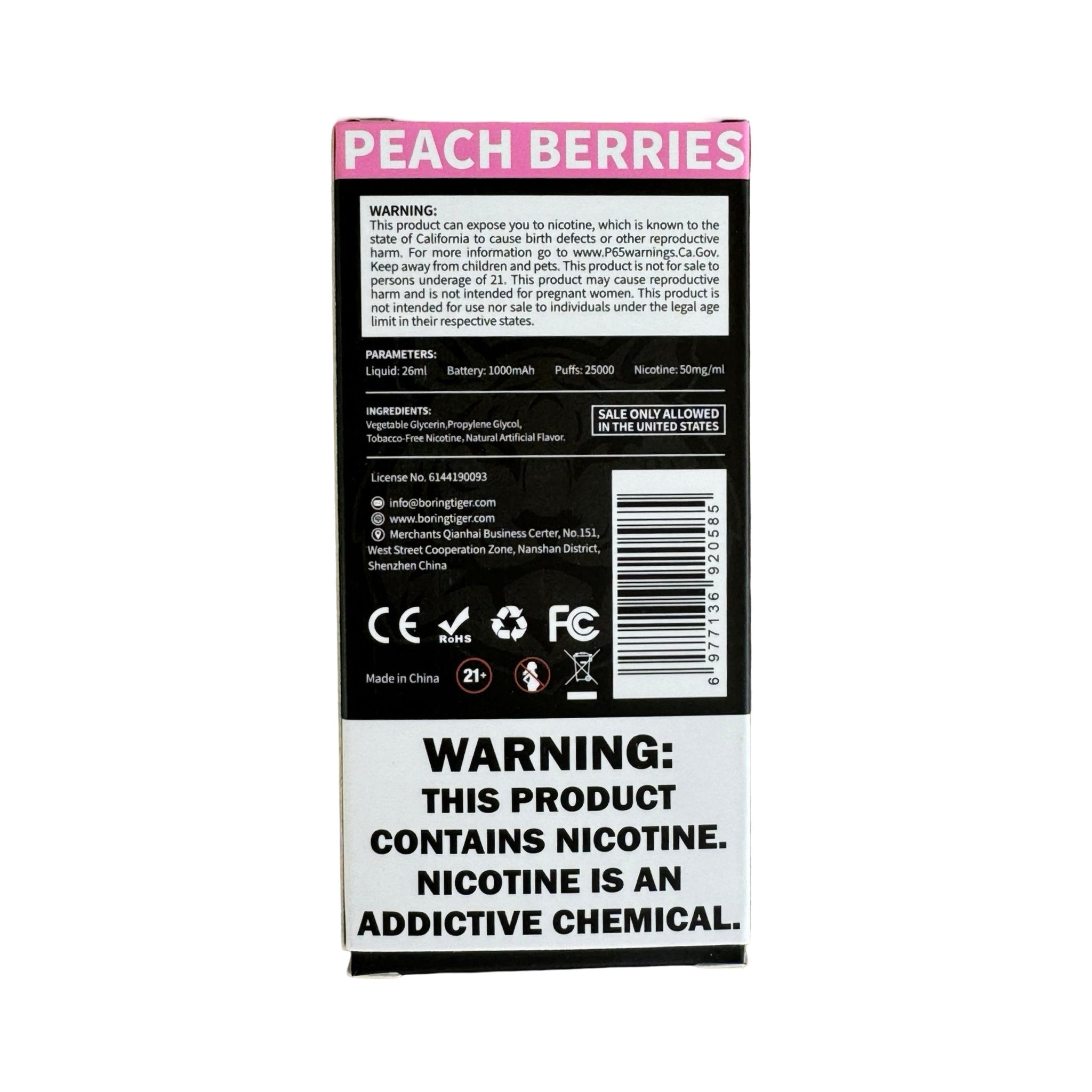 Peach Berries Vape | Disposable Vapes Luffbar 25000 Peach Berries Vape | Disposable Vapes Luffbar 25000
