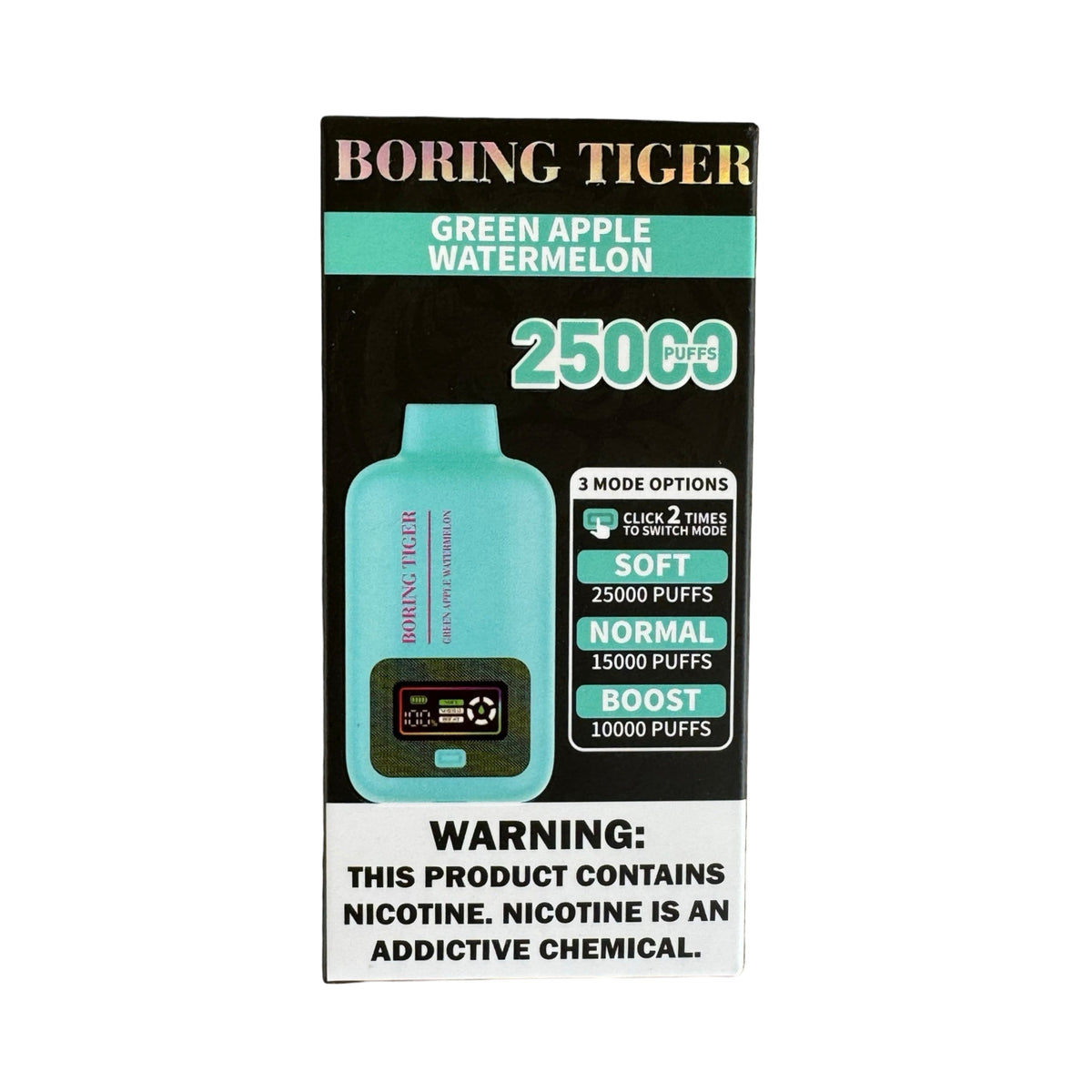 Zelena jabolčna lubenica - Luffbar Boring Tiger 25000