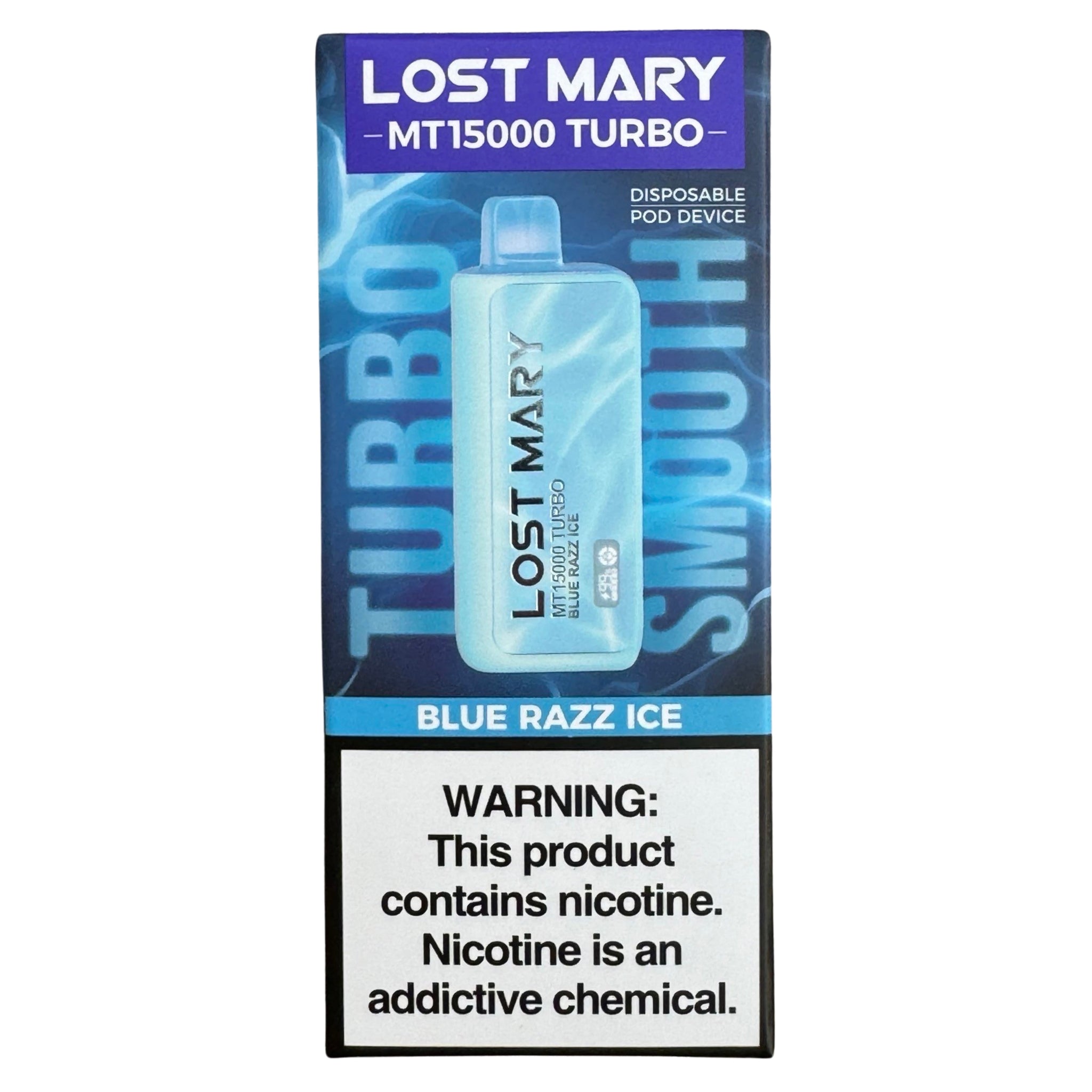 Blue Razz Ice Vape | Menthol Flavor Lost Mary MT15000 Blue Razz Ice Vape | Menthol Flavor Lost Mary MT15000