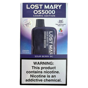 Sour Berry BG — Lost Mary OS5000 — Cosmic Edition 7500 Puffs