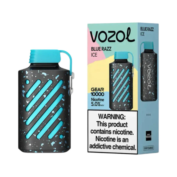 Blue Razz Ice - Vozol Gear 10000 - 10K Vapes