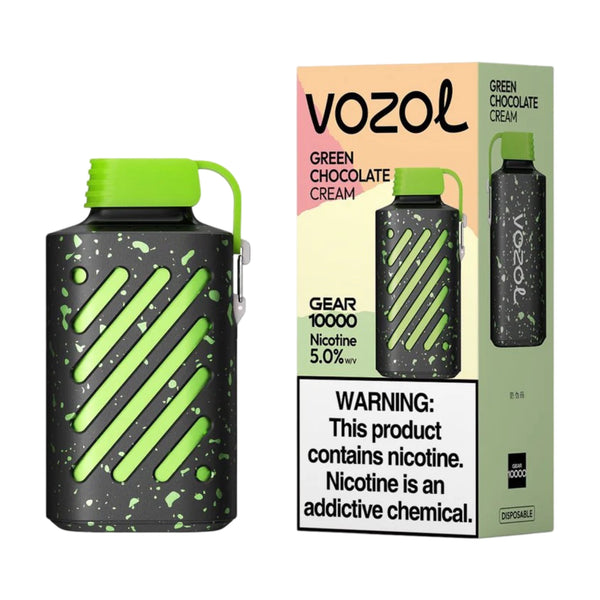 Rohelise šokolaadi kreem – Vozol Gear 10000 - 10K Vapes
