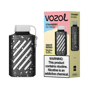 Strawberry Ice Cream - Vozol Gear 10000 Vape Delight Strawberry Ice Cream - Vozol Gear 10000 Vape Delight