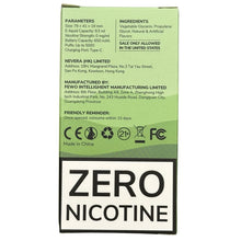 Indlæs billede i gallerifremviser, Zero Nicotine - BC5000 - Strawberry Kiwi - EBCreate
