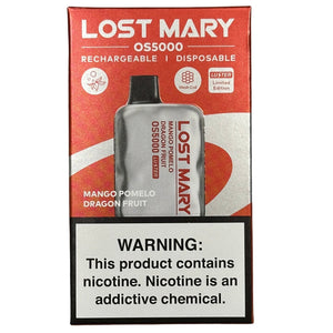 Mango Pomelo Dragon Fruit Vape | Tropical Flavor Lost Mary OS5000 Mango Pomelo Dragon Fruit Vape | Tropical Flavor Lost Mary OS5000