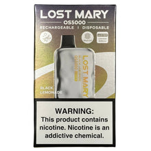 Laadige pilt galerii vaatajasse, Must limonaad – Lost Mary OS5000 – Luster Edition
