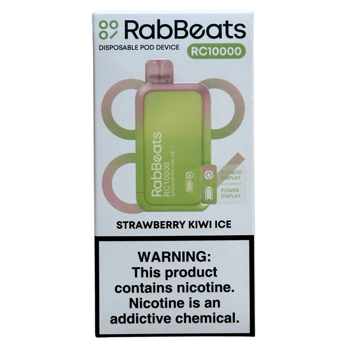 Strawberry Kiwi Ice - RabBeats RC10000 van Lost Mary