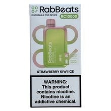 Kép betöltése a Galérianézegetőbe, Strawberry Kiwi Ice – RabBeats RC10000, Lost Mary
