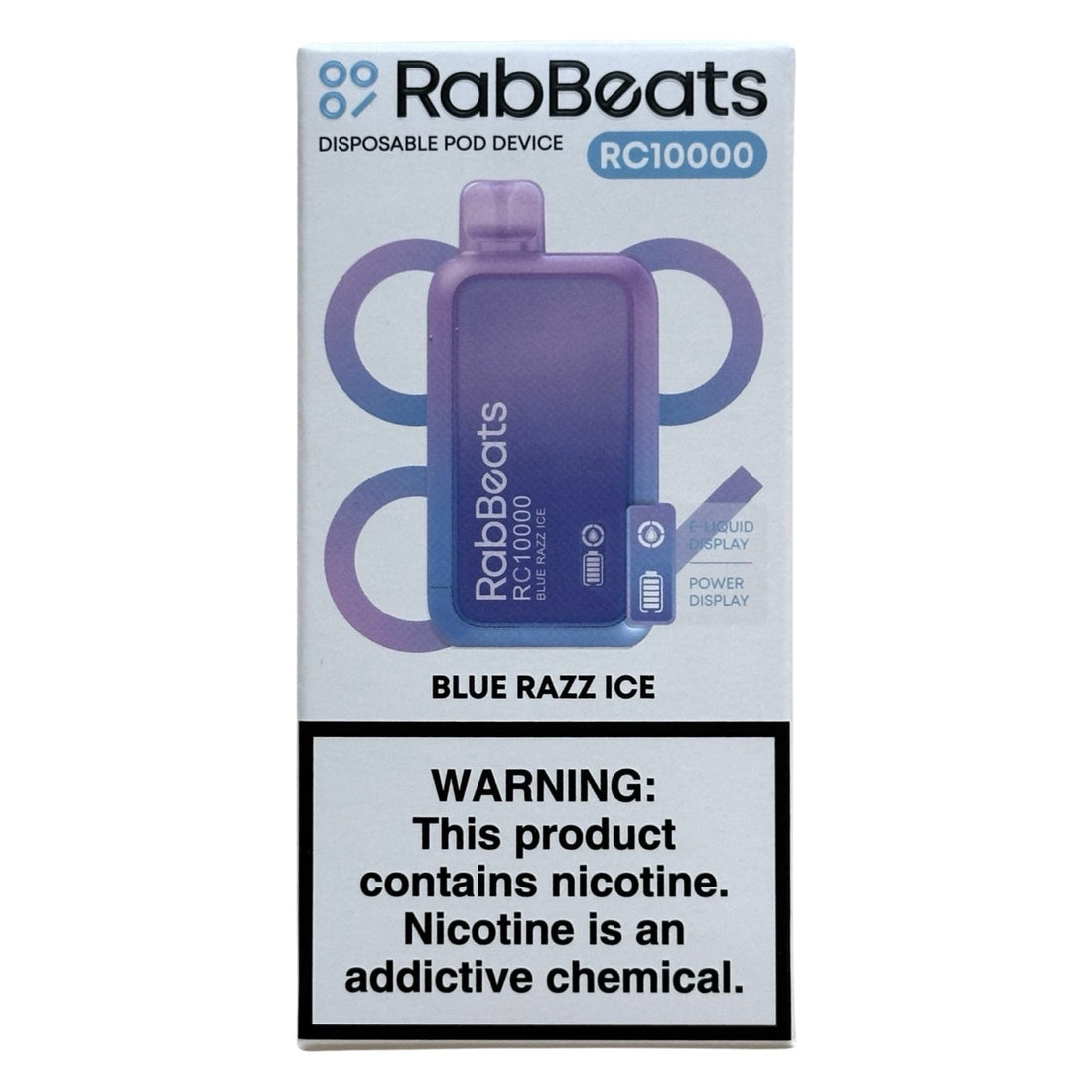Įkelti vaizdą į galerijos peržiūros programą, „Blue Razz Ice“ – „Lost Mary“ „RabBeats RC10000“.
