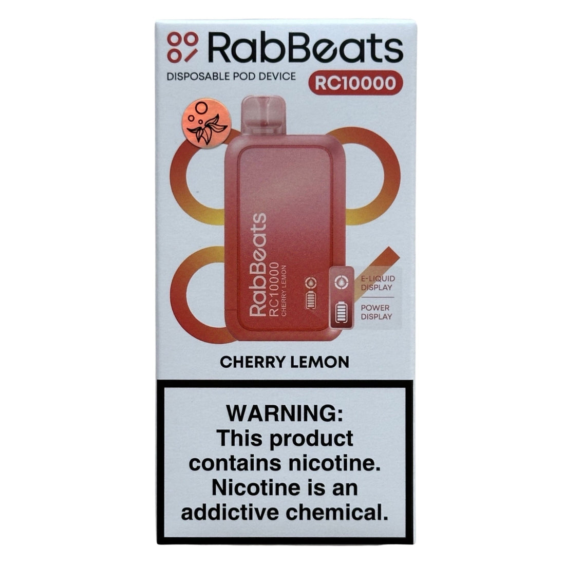 Carregar imagem no visualizador da Galeria, Cherry Lemon - RabBeats RC10000 por Lost Mary
