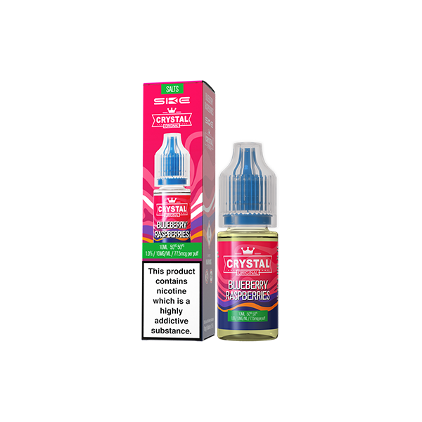 SKE Crystal Original 10ml Nic Salt 10mg - Smooth 50VG/50PG Blend