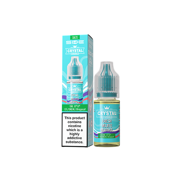 SKE Crystal Original 10ml Nic Salt 10mg - Smooth 50VG/50PG Blend