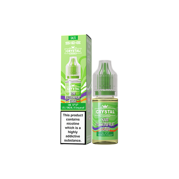 SKE Crystal Original 10ml Nic Salt 10mg - Smooth 50VG/50PG Blend