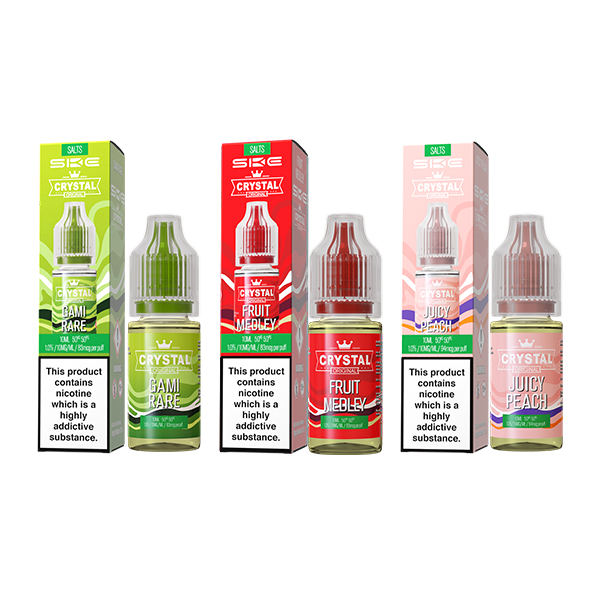 SKE Crystal Original 10ml Nic Salt 10mg - Smooth 50VG/50PG Blend - 10mg Nic Salt E-Liquids
