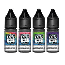 Load image into Gallery viewer, 10mg Ultimate Puff Salts On Ice 10ml Flavoured Nic Salts (50VG/50PG)
