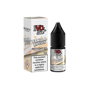 20 mg de sel I VG 10 ml de sels de nicotine (50VG/50PG)