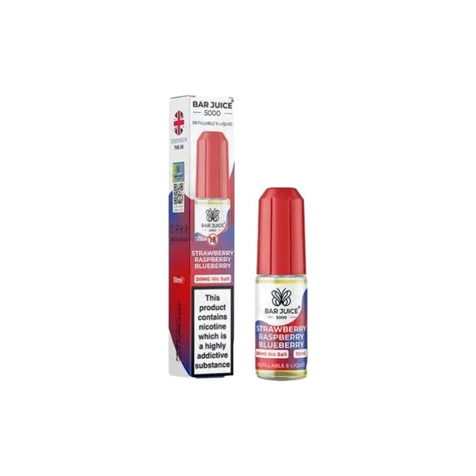 Bar Juice 5000 Nic Salt 20mg - 10ml Flavour Explosion (40VG/60PG)