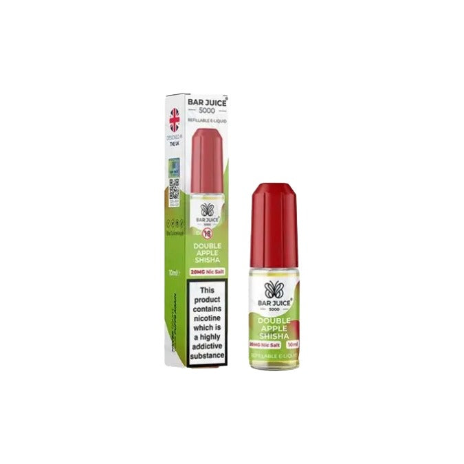 Bar Juice 5000 Nic Salt 20mg - 10ml Flavour Explosion (40VG/60PG)