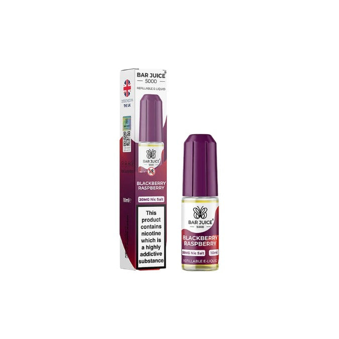 Bar Juice 5000 Nic Salt 20mg - 10ml Flavour Explosion (40VG/60PG)