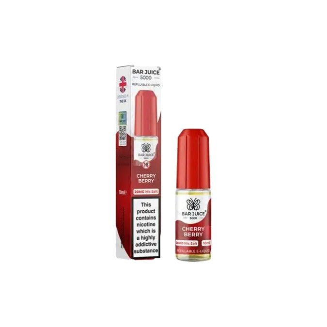 Bar Juice 5000 Nic Salt 20mg - 10ml Flavour Explosion (40VG/60PG)