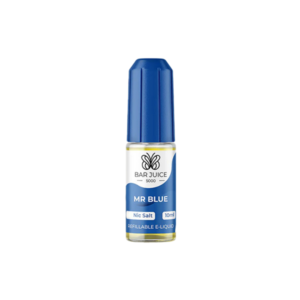 Bar Juice 5000 Nic Salt 20mg - 10ml Flavour Explosion (40VG/60PG)