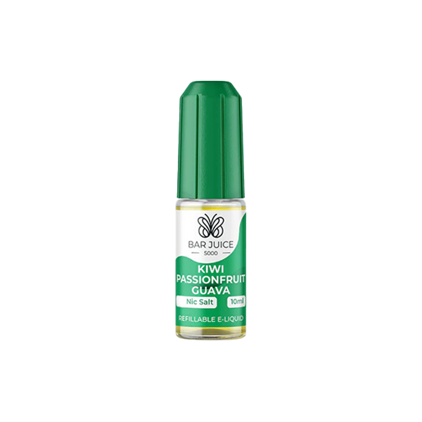 Bar Juice 5000 Nic Salt 20mg - 10ml Flavour Explosion (40VG/60PG)