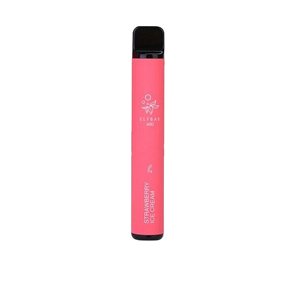 Elf Bar Disposable Vape Pod - 600 Puffs of Flavorful Vaping