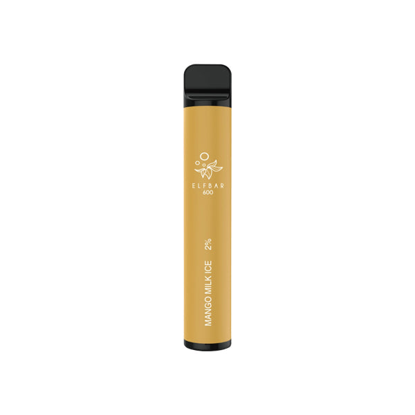 Elf Bar Disposable Vape Pod - 600 Puffs of Flavorful Vaping